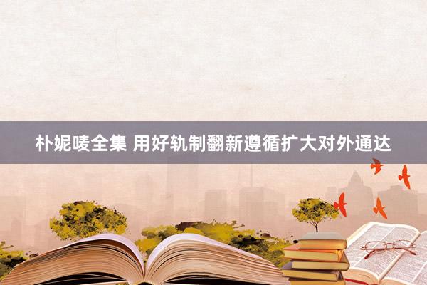 朴妮唛全集 用好轨制翻新遵循扩大对外通达