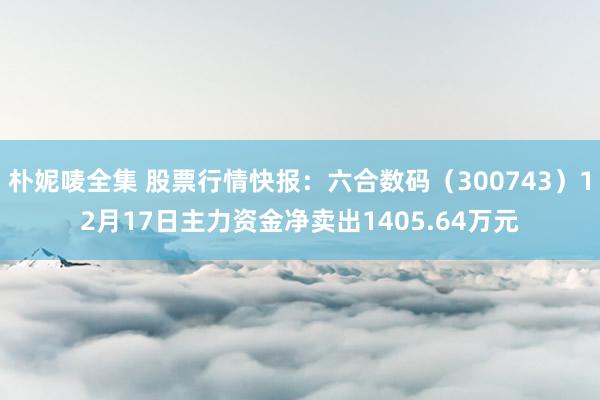 朴妮唛全集 股票行情快报：六合数码（300743）12月17日主力资金净卖出1405.64万元