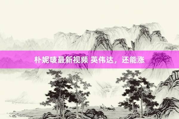 朴妮唛最新视频 英伟达，还能涨
