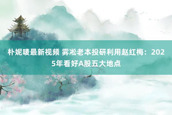 朴妮唛最新视频 雾凇老本投研利用赵红梅：2025年看好A股五大地点