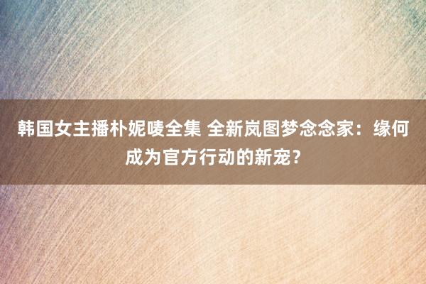 韩国女主播朴妮唛全集 全新岚图梦念念家：缘何成为官方行动的新宠？